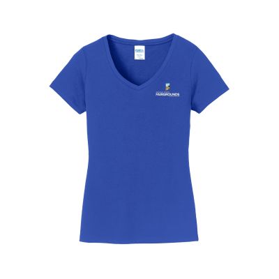 Port & Company® Ladies Fan Favorite™ V-Neck Tee
