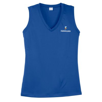 Sport-Tek® Ladies Sleeveless V-Neck Tee